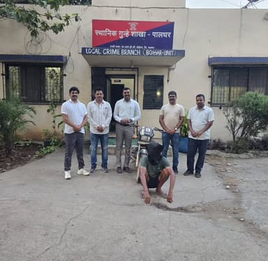 मोटार सायकल चोरीचा गुन्हा उघड करून सराईत गुन्हेगारास अटक करण्यात पालघर पोलीसांना यश.
#Good_Crime_Detection