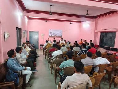 ई विकास प्रणाली के तहत ई-टोकन प्रशिक्षण कार्यक्रम जनपद पंचायत आलोट सभागृह में आयोजित किया गया।
कार्यक्रम में जिला स्तरीय...
