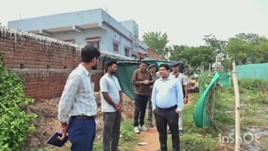 मधुपुर: उपायुक्त ने पहाड़पुर में उन्नत तकनीक से खेती करने वाले कृषक के कार्यों की सराहना की