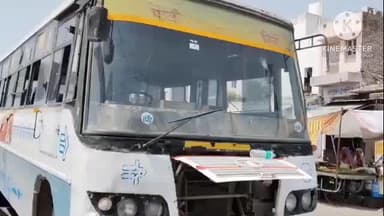 सोजत: सोजत बस स्टैंड पर खड़ी रोडवेज में शॉर्ट सर्किट के कारण लगी आग, यात्रियों ने कूदकर बचाई जान, बड़ा हादसा टला