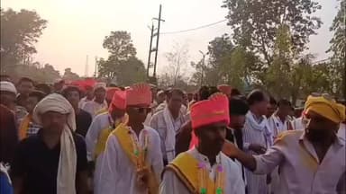 डिंडौरी: अमरपुर में मुख्यमंत्री कन्यादान विवाह में 200 दूल्हों की बारात निकली, विधायक व अधिकारी रहे मौजूद