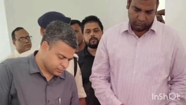 उदाकिशुनगंज: डीएम ने आगामी 19 मई को होने वाले सहयोग शिविर के कार्यक्रम स्थलों का निरीक्षण किया