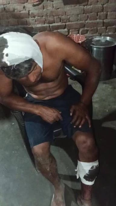 युवक पर कुल्हाड़ी से जानलेवा हमला | Sarai Inayat News
