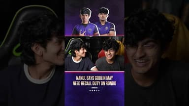 Nakul says Goblin may need recall duty on Rondo #nakul #goblin #soul #teamsoul #rondo #bgmi