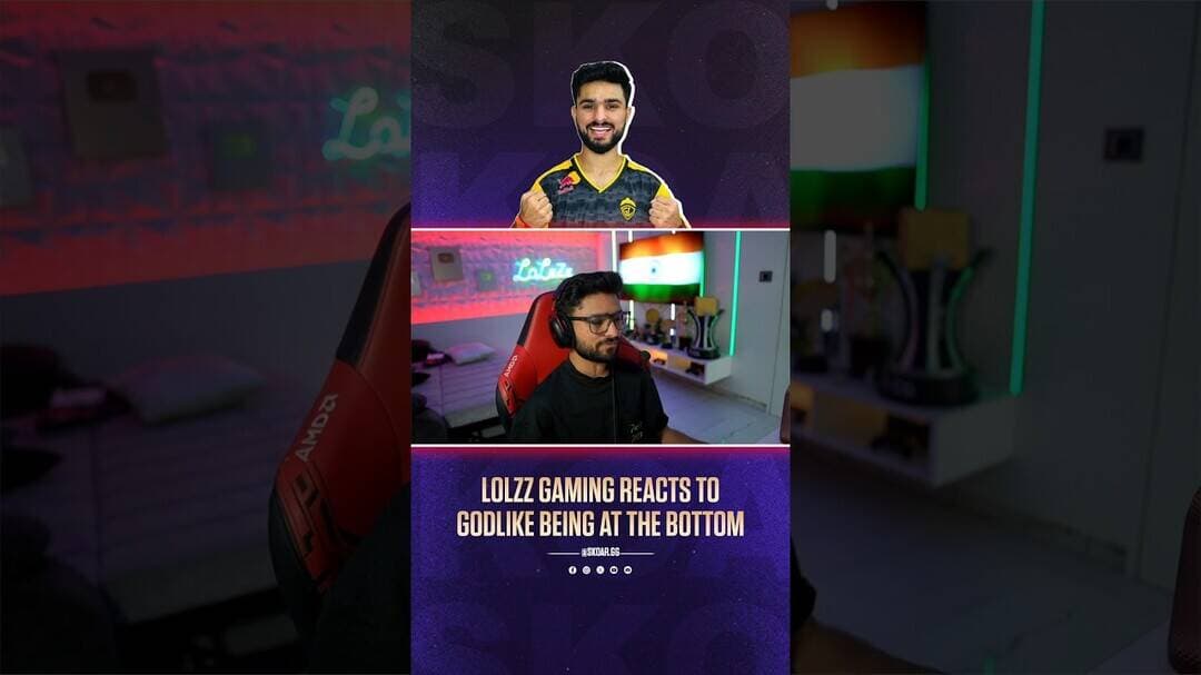 LOLZZ GAMING on GodLike Struggling in BMPS#lolzzgaming #godlike #bgmi #bgminews #bgmiesports
