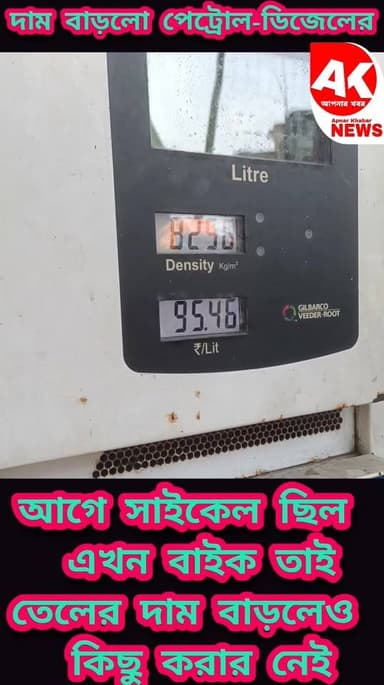 সাইকেল ছেড়ে বাইক কিনেছি তেলের দাম বাড়লেও কিছু করার নেই ! #news