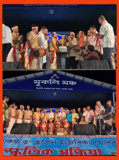 হোজাই বিহু তলিত বিহু মঞ্চত আজি উপস্থিত হয় বিধায়ক শিলাদিত দেব।
1140769394:2048:Shiladitya Dev Part 4