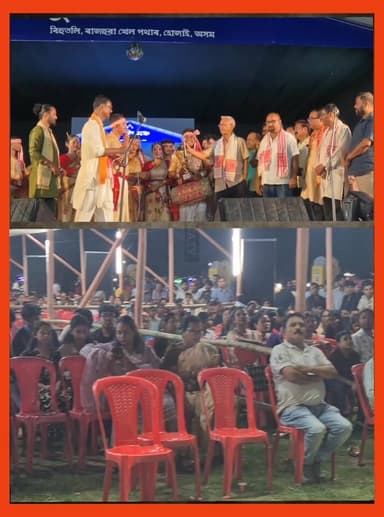 হোজাই বিহু তলিত বিহু মঞ্চত আজি উপস্থিত হয় বিধায়ক শিলাদিত দেব।
1140769394:2048:Shiladitya Dev Part 3