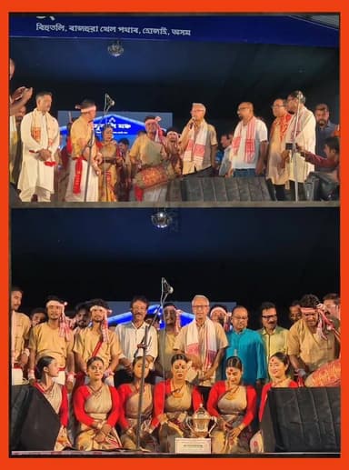 হোজাই বিহু তলিত বিহু মঞ্চত আজি উপস্থিত হয় বিধায়ক শিলাদিত দেব।
1140769394:2048:Shiladitya Dev Part 1