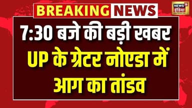 Greater Noida Fire: Shahberi Furniture Market में आग का भयंकर तांडव | UP News | Fire News | Top News