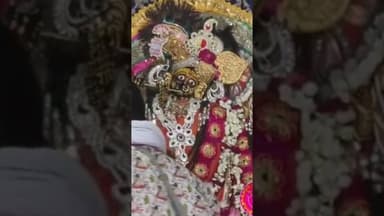 #बरसाना राधा रानी मंदिर के आज के श्री श्रंगार के दर्शन@
