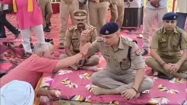 प्रतापगढ़: कसेरुआ में पुलिस चौकी का भूमि पूजन, एसपी समेत अधिकारी रहे उपस्थित