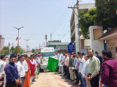 ➡️ सागर जिले में 'कृषि रथ'का शुभारंभ
➡️ मंत्री श्री गोविंद सिंह राजपूत ने हरी झंडी दिखाकर कृषि रथों को किया रवाना
मध्य...
