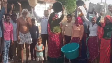 करौली:टोडाभीम के कंवरपुरा में पेयजल किल्लत, ग्रामीणों का प्रदर्शन #57newsrajasthan