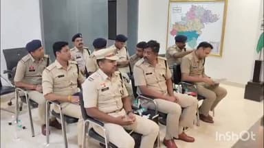 बेमेतरा: DIG रामकृष्ण साहू ने पुलिस अधिकारियों की बैठक ली, सुशासन तिहार की शिकायतों के त्वरित निराकरण के दिए निर्देश