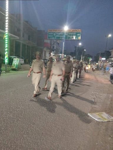 #SP_RBL @Ravi_KumarIPS के निर्देशन में थाना नसीराबाद पुलिस टीम द्वारा थाना क्षेत्र अन्तर्गत शांति एवं कानून व्यवस्था के ...