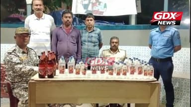 অবৈধ মদ বিক্রির বিরুদ্ধে অভিযান চালিয়ে বড় সাফল্য পেল ঘোকসাডাঙ্গা থানার পুলিশ। গোপন সূত্রে খবরের ভিত্তিতে ৫৮ বোতল মদ সহ...