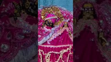 #बरसाना राधा रानी मंदिर के आज के मंगल आरती के दर्शन@