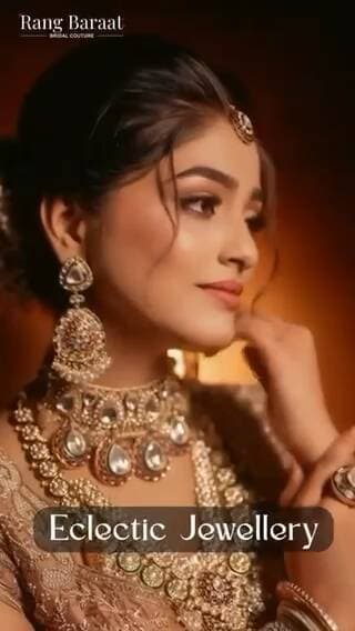Wedding Jewellery on Rent - Kota @rangbaraat #jewelleryoneent #lehengaonrent #kotarentalstore #weddinglook