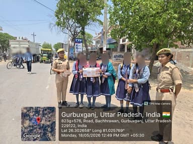 आज दिनांक 18.05.2026 को मिशन शक्ति-5.0 अभियान के अन्तर्गत जनपद के समस्त थानों पर गठित मिशन शक्ति टीम/एण्टीरोमियो टीम द्व...
