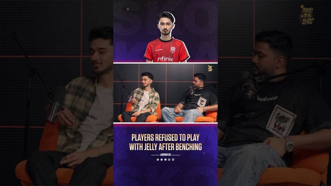 Jelly shares his benching story 👀#jelly #jonathan #bgmi #bgminews #bgmiesports #indianesports