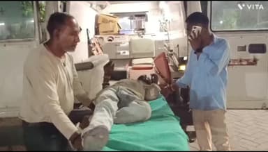 बांसवाड़ा: आरटीओ ऑफिस के पास बाइक लेकर युवक नदी में गिरा, लगी चोट, एमजी अस्पताल में उपचार जारी