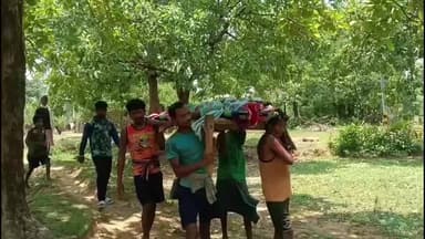 ଉଦଳା: କପ୍ତିପଦା ବ୍ଲକ ଅନ୍ତର୍ଗତ ଧନାସାହି ରେ ପୁଣି ଖଟରେ ବୁହା ହେଲେ ରୋଗୀ