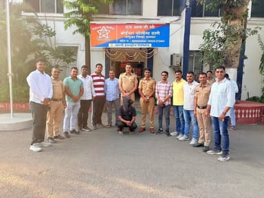 जबरी चोरी करण्याचा प्रयत्न करून गंभीर दुखापत करणाऱ्या आरोपीस जेरबंद करण्यात पालघर पोलीसांना यश.