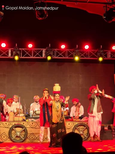 Jamshedpur is getting the vibes of Rajasthan.🤩💯
Rajasthan Mahotsav Mela 2026
●Rajasthani Food
●FOLK music
●Katputli Da...