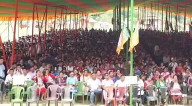 ডিফু: ডিফুৰ তাৰালাংছ'ত অনুষ্ঠিত হয় বিজেপিৰ বিজয় উৎসৱ,উপস্থিত কাৰ্বি আংলঙৰ CEM তুলিৰাম ৰংহাঙ