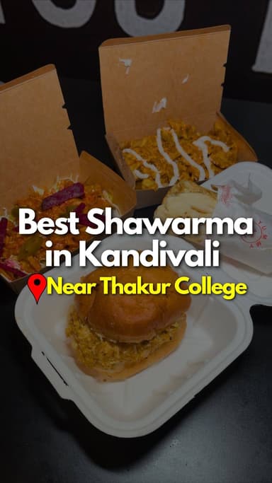 @absolute_shawarma Best shawarma in Kandivali near thakur college
Location -
Shop No 19, Ground floor, Rakhee building...