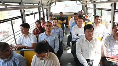 #बीडीसी नरेंद्रनगर (फकोट) में जिला स्तरीय अधिकारियों ने बस से की सामूहिक यात्रा #वैश्विक संकट के बीच टिहरी प्रशासन ने द...