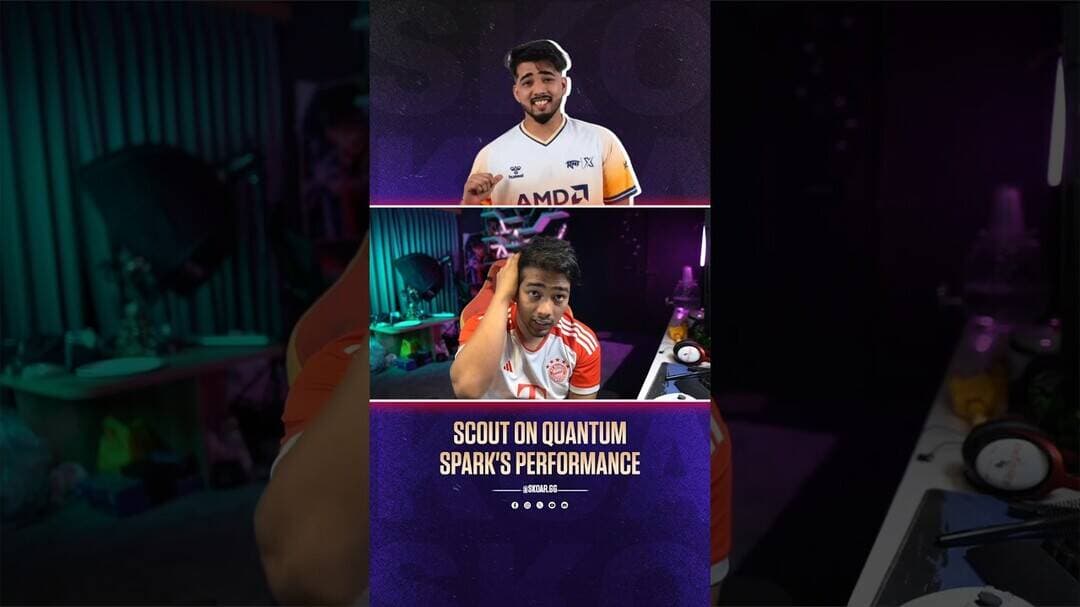 Scout on Quantum Sparks’ performance#scout #quantumsparks #bgmi #bgminews #bgmiesports