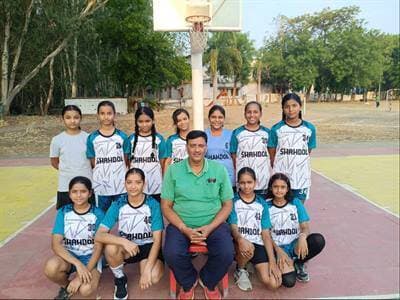 22 मई को उज्जैन रवाना होगी जिला बास्केटबॉल संघ की 14 वर्ष बालिका टीम