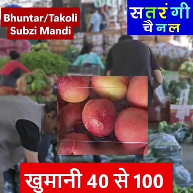 "भुंतर और टकोली सब्जी मंडी अपडेट्स"
21 मई 2026 को भुंतर सब्जी मंडी में सब्ज़ियां और फल क्या भाव बिके | देखें वीडियो
#bhu...