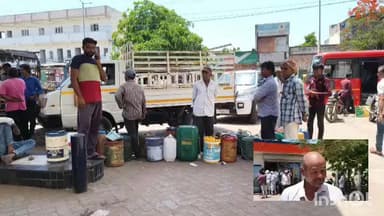 ખંભાળિયા: ખંભાળિયા માં ડીઝલ માટે ખેડૂતો ને મુશ્કેલી