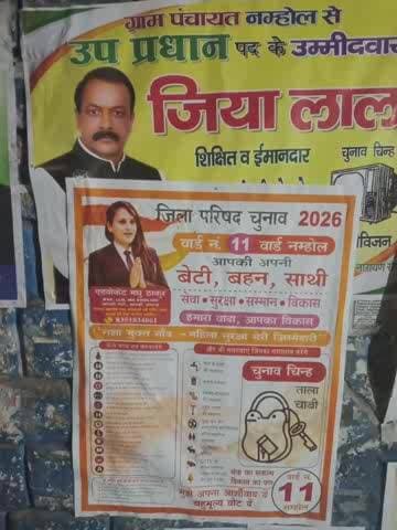बिलासपुर सदर: पंचायती चुनावों में पोस्टर वार से प्रत्याशियों में नाराजगी, जिला परिषद और पंचायत चुनावों का माहौल गरमाता