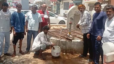 बादली। 500 वर्ष कुआं फिर हुआ शुरू। 5 दशक बाद लिया कुएं के पानी का स्वाद। #badli #gulia_times #shiv