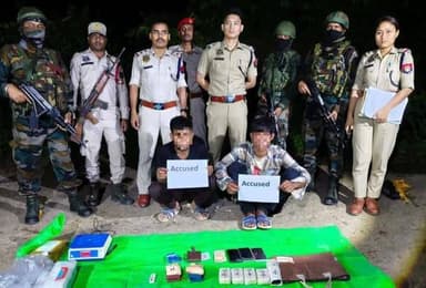 কাছাড়ে নদীপথে পুলিশ অভিযান