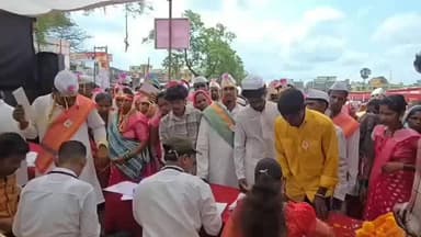 पालघर: बोईसर येथे उपमुख्यमंत्री एकनाथ शिंदेंच्या उपस्थितीत पार पडणार सामूहिक विवाह सोहळा; सोहळ्याची जय्यत तयारी