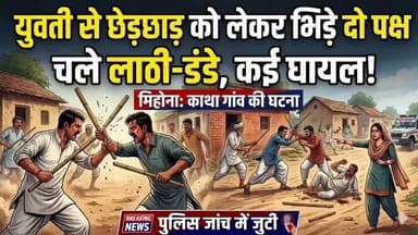 #लहार के #मिहोना में रात में दो पक्षों में हुआ यह ,,,