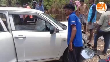 ମାଲକାନଗିରି-ଜୟପୁର ମୁଖ୍ୟ ରାସ୍ତା ଘଟିଜୋଡ଼ି ନିକଟରେ ଏକ ଦ୍ରୁତଗାମୀ କାର୍ ଓଭରଟେକ୍ କରିବାକୁ ଯାଇ ଭାରସାମ୍ୟ ହରାଇ ବିଦ୍ୟୁତ୍ ଖୁଣ୍ଟକୁ ପିଟିଛ...