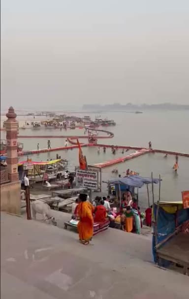 अयोध्या धाम के सरयुग घाट का कीजिए दर्शन #ayodhya #ram #ramayan #pujyarajivji