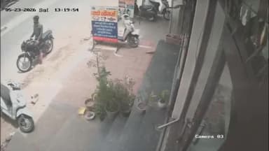 सोनीपत: काठ मंडी में दिनदहाड़े चोरी, बाइक सवार युवक गौ सेवा का डिब्बा लेकर फरार