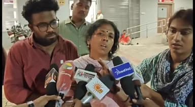 திருவள்ளூர்: பூந்தமல்லியில் பிரபல மருத்துவமனையில் கையில் அறுவை சிகிச்சை செய்ய சென்ற நபர் திடீரென உயிரிழப்பு அவரது மனைவி பேட்டி அளித்தார்.