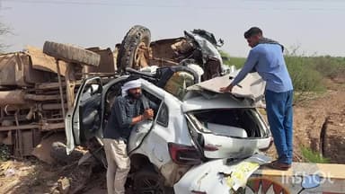 चरखी दादरी: NH-334 B पर बिरही कलां के पास कार-ट्रक की टक्कर में ठेकेदार की मौत, मामला दर्ज