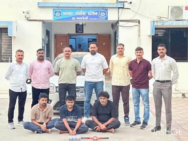 બાબરા: બાબરા પોલીસની મોટી સફળતા : ૨૦૦ કિ.મી. સુધી ૧૫૦થી વધુ CCTV ચેક કરી આંતરરાજ્ય ઘરફોડ ચોરી ગેંગ ઝડપાઈ
