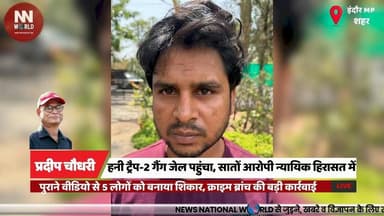 हनी ट्रैप-2 गैंग जेल पहुंचा, सातों आरोपी न्यायिक हिरासत में
#HoneyTrap #IndoreCrime #CrimeBranch #BlackmailCase #PoliceA...