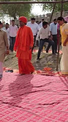 बाड़मेर: गंगा दशहरा पर जसदेर धाम से वंदे गंगा जल संरक्षण जन अभियान का आगाज, बाड़मेर विधायक भी रही उपस्थित