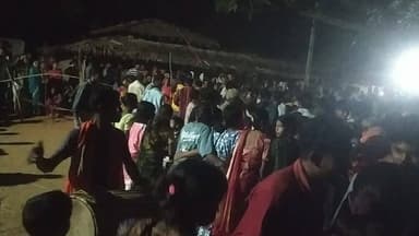 sarguja ke Udaipur block Kesar Gama gram Panchayat mein bhair utsav ka shandar karykram ine dinon dekhne ko mil raha